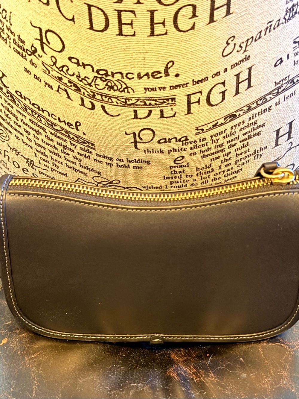 Coach Black Leather Swinger 20 Shoulder Bag - Picture 2 of 9